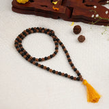 Divya Raksha Rudraksha & Karungali Mala 8mm - 108+1 Beads