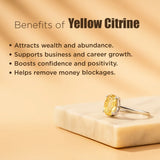 CITRINE RING - THE MONEY CRYSTAL