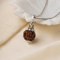 Adiyogi Shiv 7 Mukhi Rudraksha Pendant - Image 1