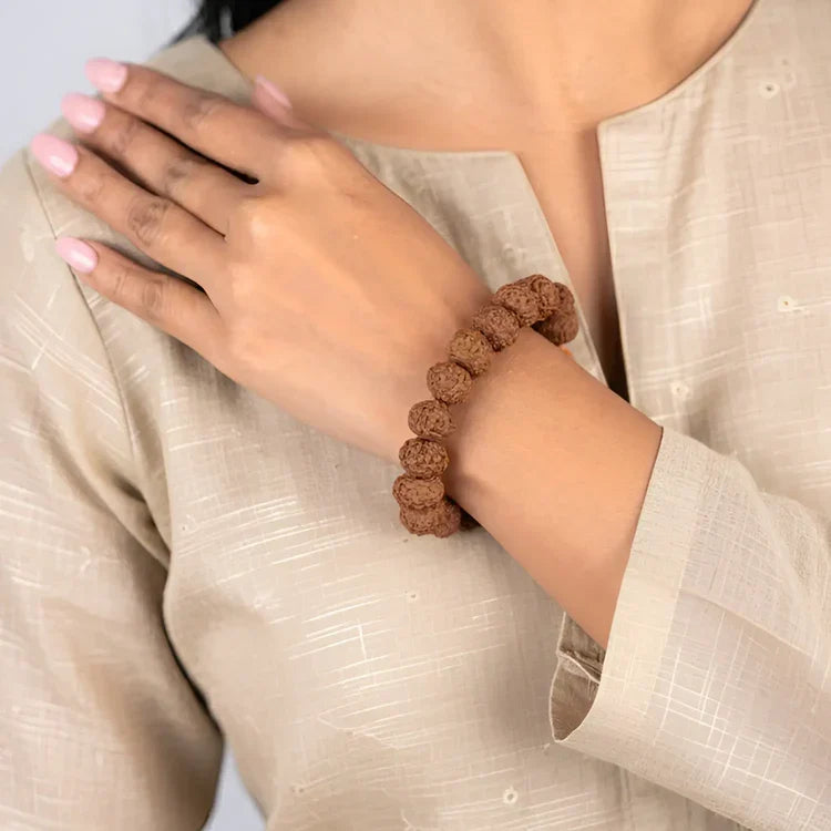 7 Mukhi Rudraksha Bracelet - Image 4