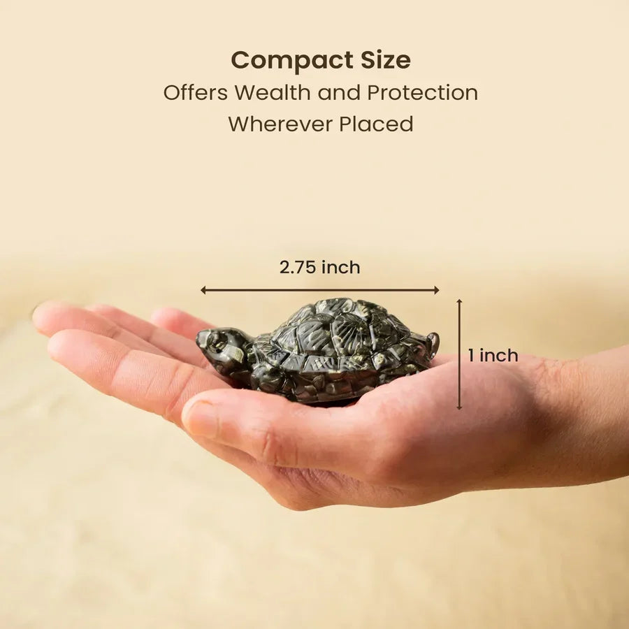 Vastu Pyrite Tortoise (Kachhua) - Image 4