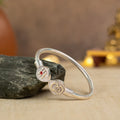 Silver Plated Vel Kada - Image 1