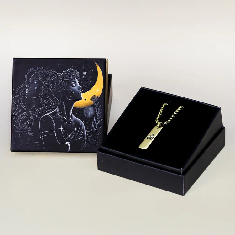 Gold Plated Om Pendant - Image 5