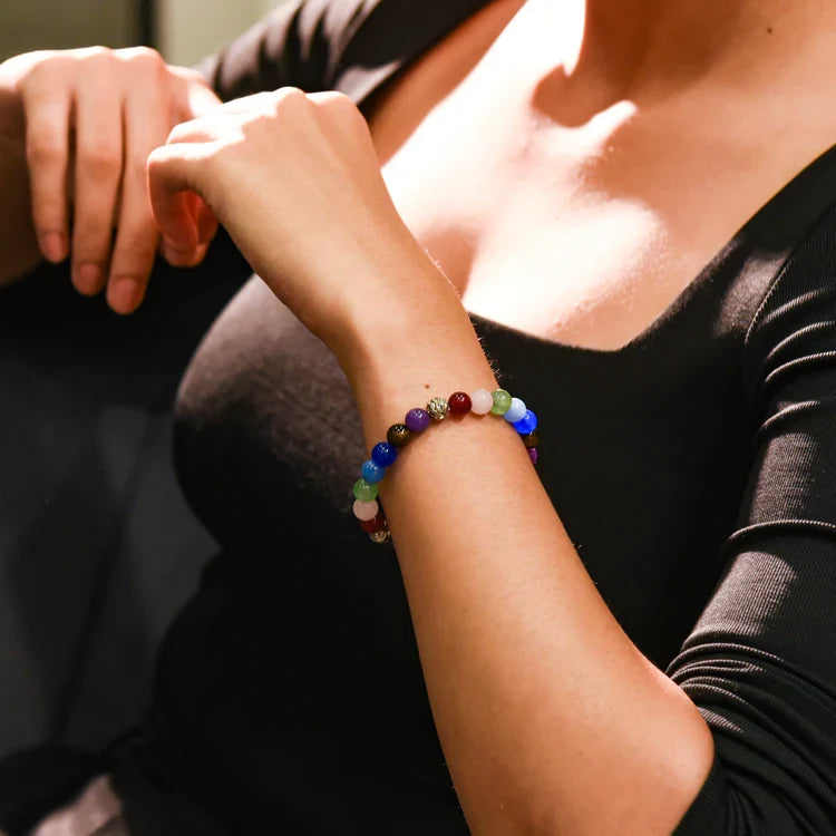 7 Chakra Unisex Bracelet - Image 3
