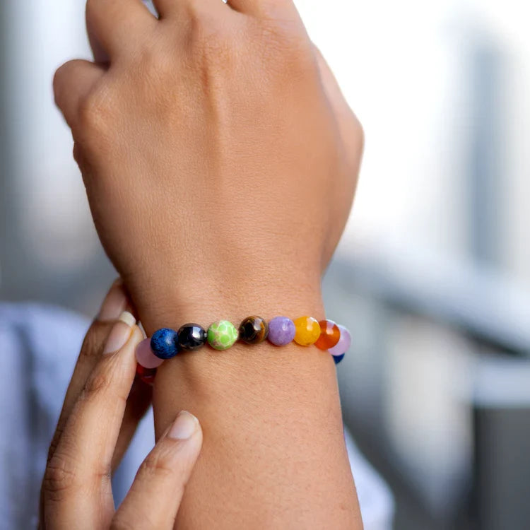 7 Chakra Unisex Bracelet - Image 4