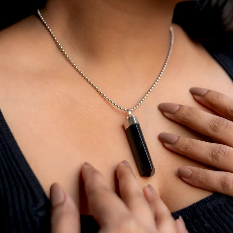 Black Tourmaline Pendant - Image 1