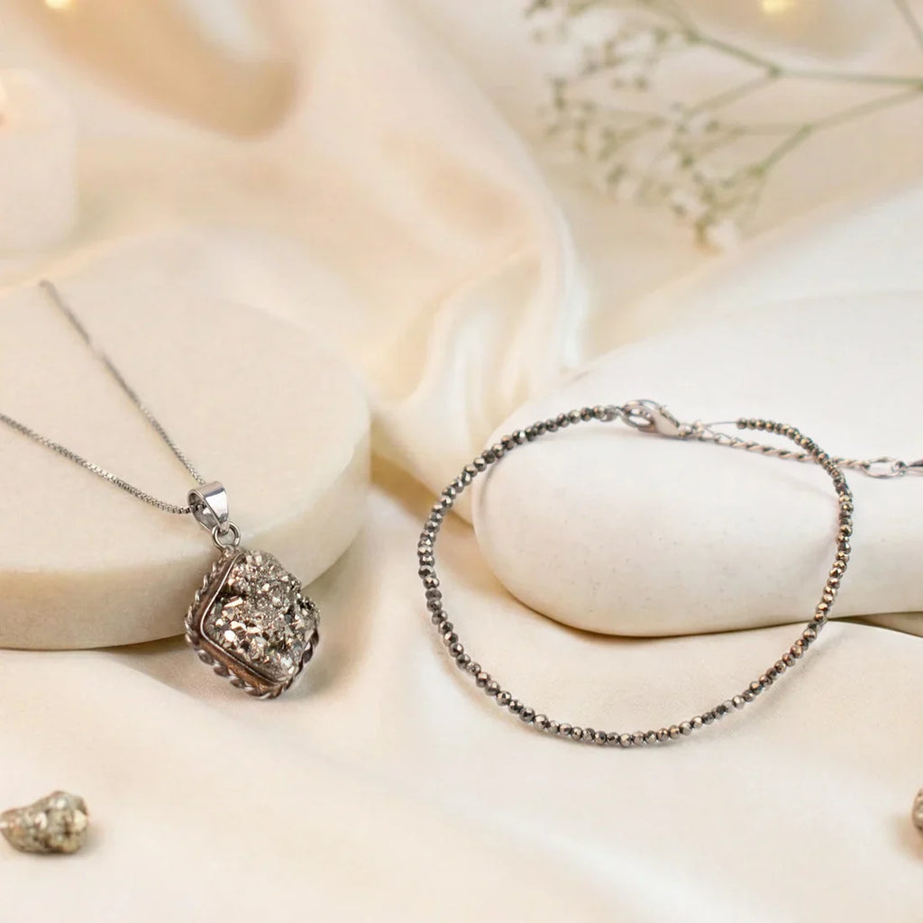 Princess Combo with Pyrite Anklet and Pendant - Image 1
