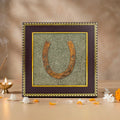 Ghode Ki Naal on Raw Pyrite Frame - Image 1
