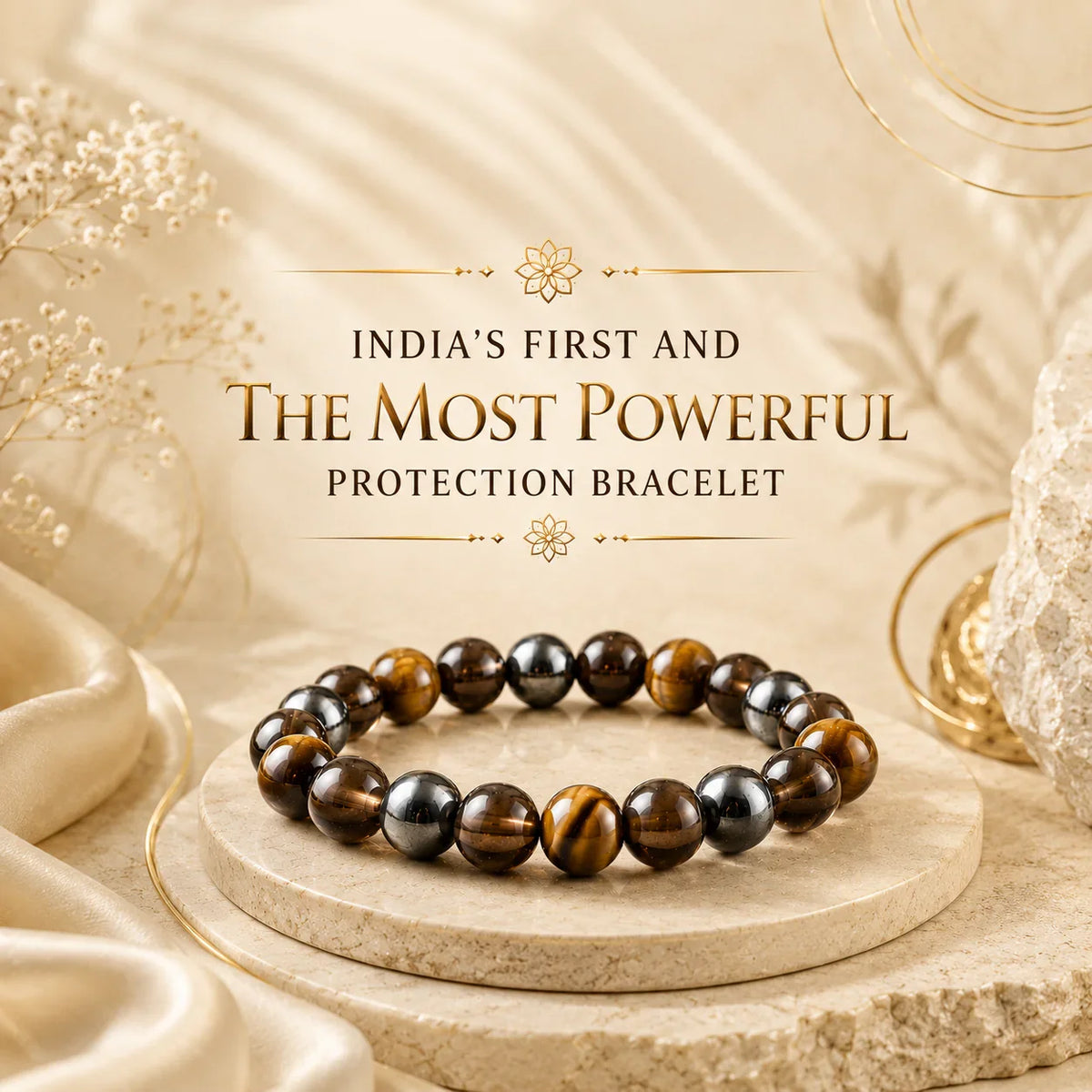 Divine Protection Bracelet - Nazar Protection & Strength - Image 1