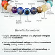 Super 11 Chakra Evil Eye Natural Stone Bracelet - Image 2