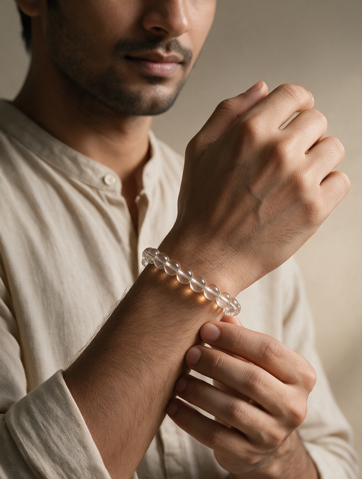 Clear Quartz Bracelet (Master Healer)