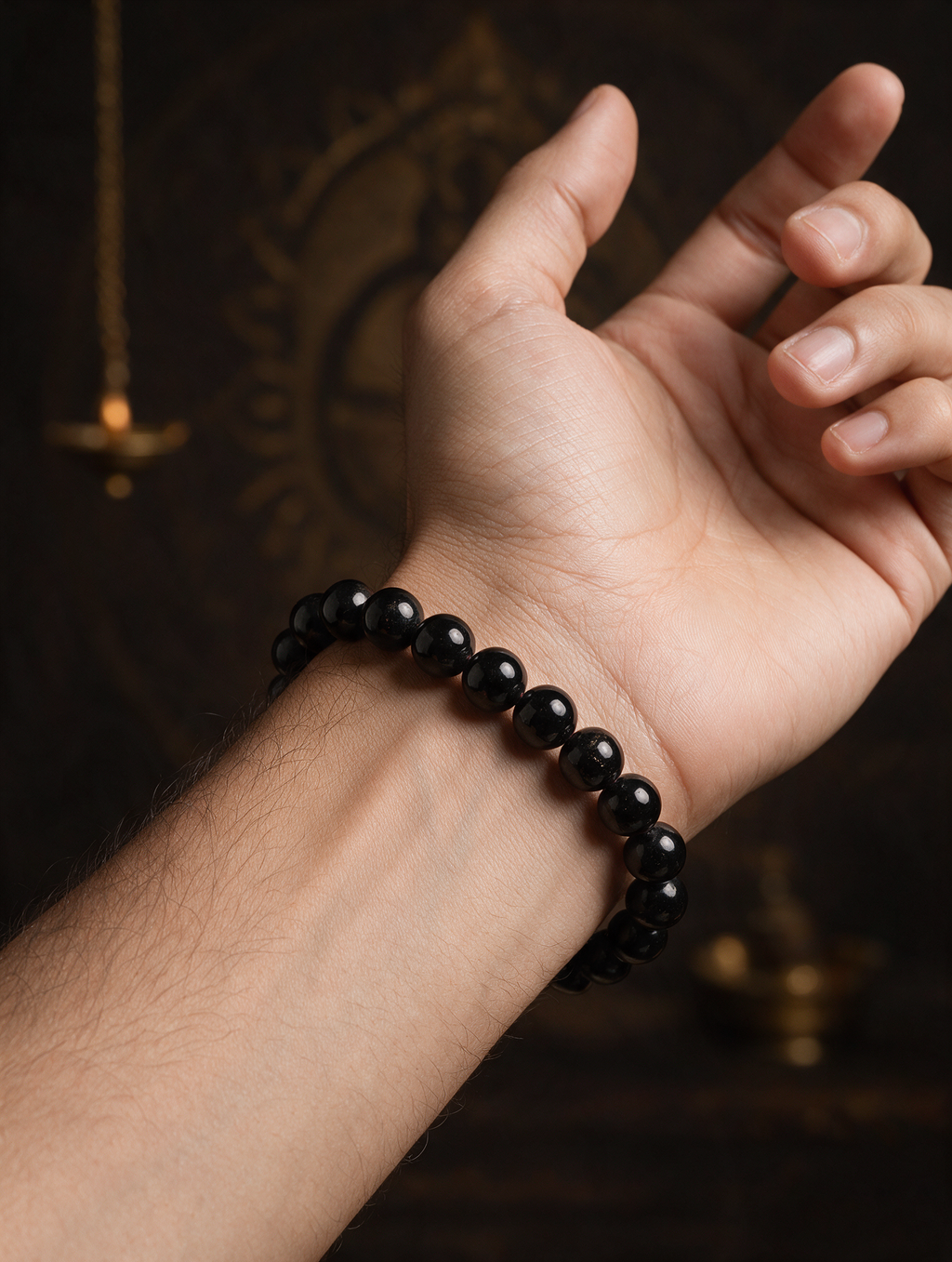 Natural Karungali Bracelet (Certified)
