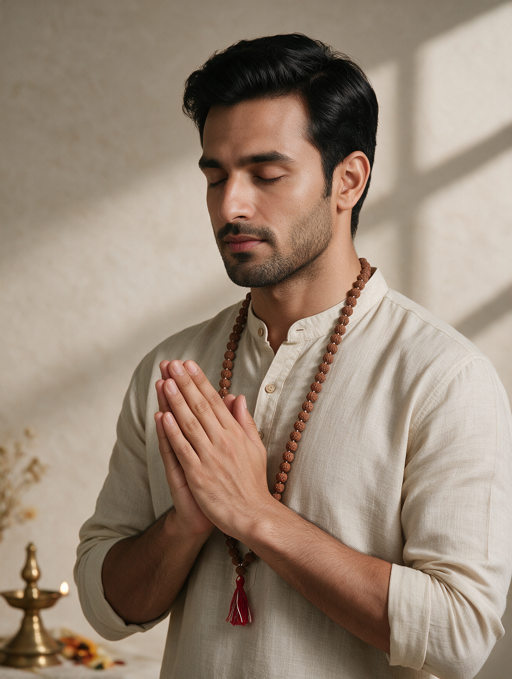 Rudraksha Japa Mala 108+1 Beads
