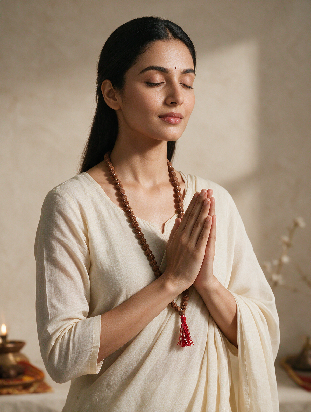 Rudraksha Japa Mala 108+1 Beads
