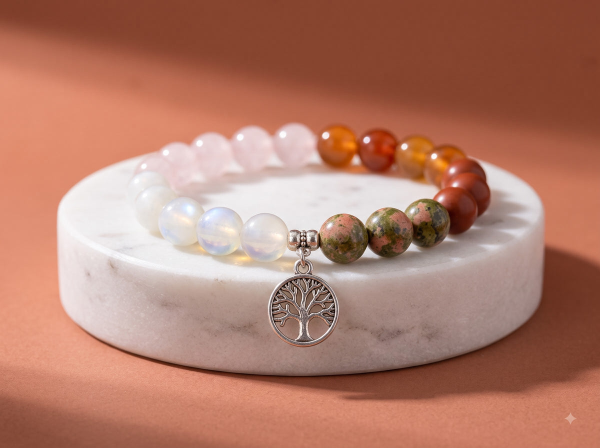 Pregnancy Bracelet – Natural Gemstone Bracelet for Mom-to-Be
