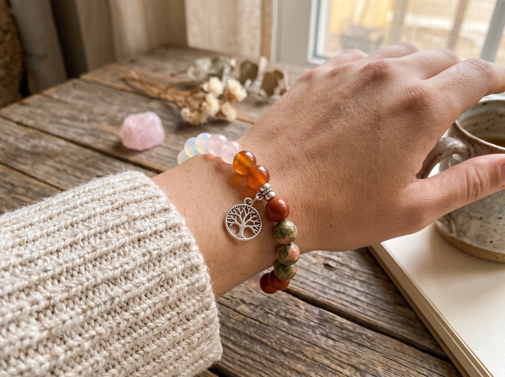 Pregnancy Bracelet – Natural Gemstone Bracelet for Mom-to-Be