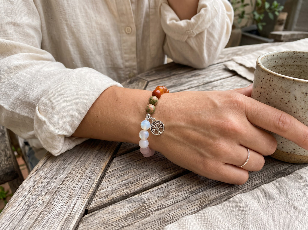Pregnancy Bracelet – Natural Gemstone Bracelet for Mom-to-Be