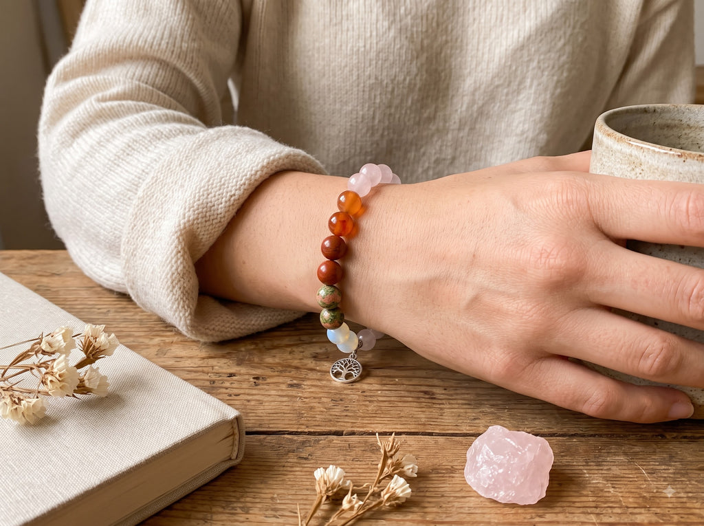 Pregnancy Bracelet – Natural Gemstone Bracelet for Mom-to-Be