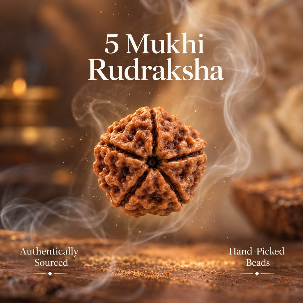 5 Mukhi Rudraksha